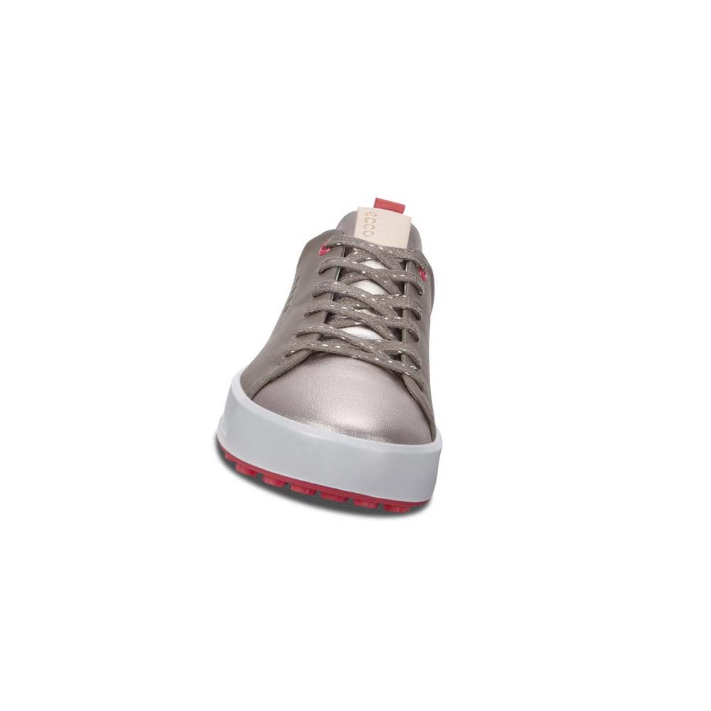 Women's Ecco Soft Golf Shoes Grey | Canada 132AHK